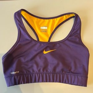 Nike fit sports bra S
